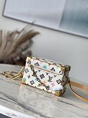 Fortok Louis Vuitton Mini Soft Trunk Monogram Craggy Coated Canvas M25132 18.5×13×8cm - 1