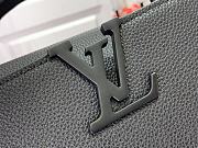 Fortok Louis Vuitton Capucines East-West Mini Bag Black M23955 22x12x8cm - 6