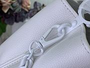Fortok Louis Vuitton Capucines East-West Mini Bag White M23956 22x12x8cm - 3
