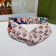 Fortok Gucci Invite and Flowers-print Silk Headband - 3