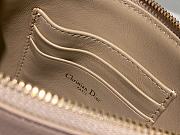 Fortok Dior Rodeo Saddle Pouch in Beige 20x15x4cm  - 3