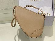 Fortok Dior Rodeo Saddle Pouch in Beige 20x15x4cm  - 2