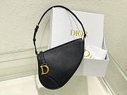 Fortok Dior Rodeo Saddle Pouch in Black 20x15x4cm - 1