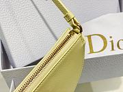 Fortok Dior Rodeo Saddle Pouch in Yellow 20x15x4cm - 5