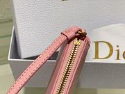 Fortok Dior Rodeo Saddle Pouch in Pink 20x15x4cm - 6