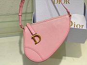 Fortok Dior Rodeo Saddle Pouch in Pink 20x15x4cm - 3