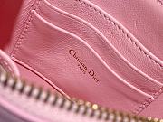 Fortok Dior Rodeo Saddle Pouch in Pink 20x15x4cm - 2