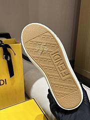 Fortok Fendi Domino Sneakers in Blue - 4