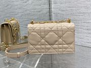 Fortok Dior Miss Caro Handbag in Beige 17.3×13×7.5cm - 2