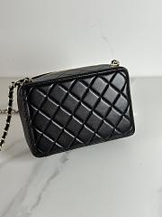Fortok Chanel 24S Camera Bag Black 11.5x16x6cm - 3