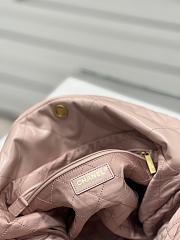 Fortok Chanel 22 Shiny Calfskin Bag Light Pink 35cm - 3