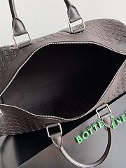 Fortok Bottega Veneta Medium Intrecciato Duffle Bag Fondant 50x27x24cm - 5