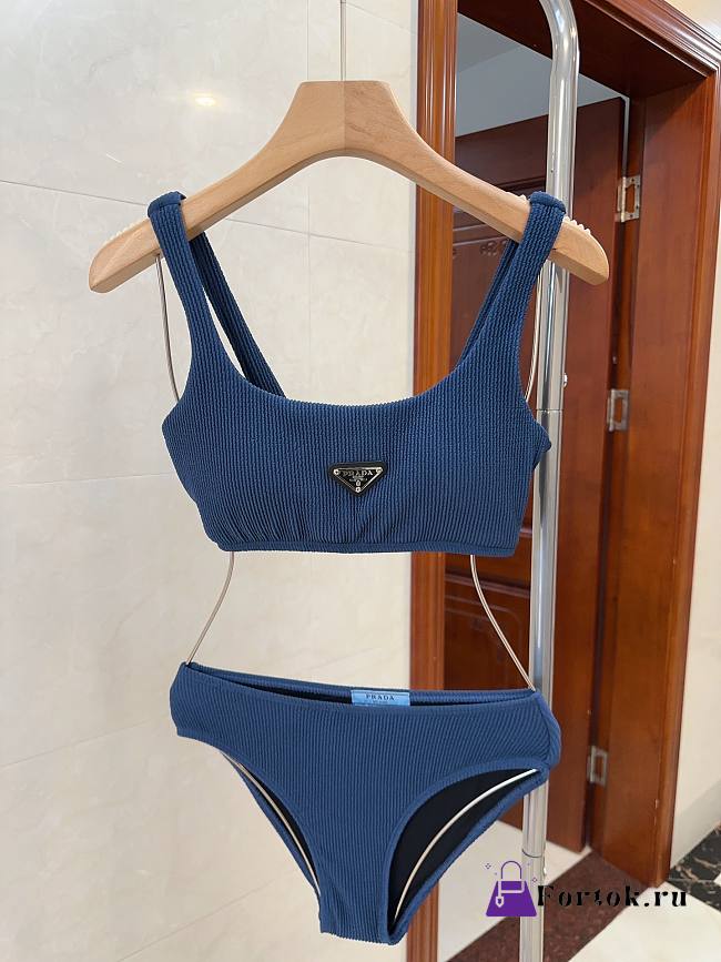 Fortok Prada Blue Swimsuit - 1