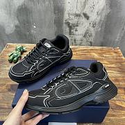 Fortok Dior B30 Sneakers Black Mesh and Technical Fabric - 3