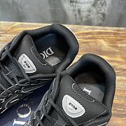 Fortok Dior B30 Sneakers Black Mesh and Technical Fabric - 5