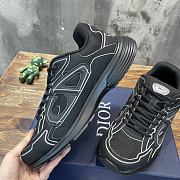 Fortok Dior B30 Sneakers Black Mesh and Technical Fabric - 6