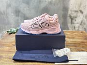 Fortok Dior B30 Sneaker Pale Pink Mesh and Technical Fabric - 1