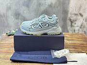 Fortok Dior B30 Sneaker Blue Mesh and Technical Fabric - 1