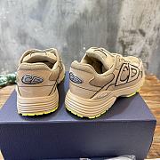 Fortok Dior B30 Sneaker Beige Mesh And Technical Fabric - 5