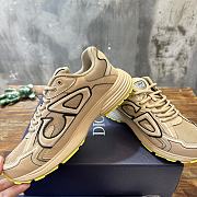 Fortok Dior B30 Sneaker Beige Mesh And Technical Fabric - 3