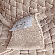 Fortok Bottega Veneta Mini Cobble Shoulder Bag Lotus 19x17x6cm - 2