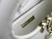 Fortok Chanel 31 HandBag in White 22x23x5.5cm - 4