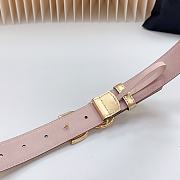 Fortok Dolce & Gabbana Reversible Belt Gold and Pink 3cm - 4