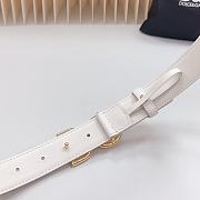 Fortok Dolce & Gabbana Belt White 3cm - 5