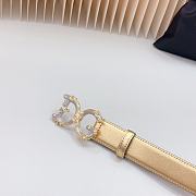 Fortok Dolce & Gabbana Reversible Belt Gold and Pink Copper Hardware 3cm - 3