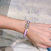 Fortok Hermes Mini Clic Chaine d'Ancre Bracelet in Purple - 6