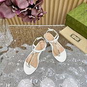Fortok Gucci Signoria Thong Sandals White - 6