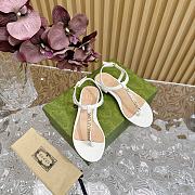 Fortok Gucci Signoria Thong Sandals White - 3