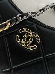 Fortok Chanel Hobo Bag in Black AS3765 24x13.5x6cm - 6