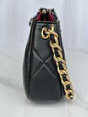Fortok Chanel Hobo Bag in Black AS3765 24x13.5x6cm - 5