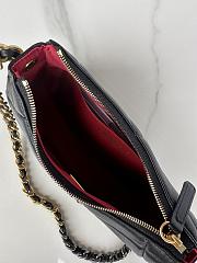 Fortok Chanel Hobo Bag in Black AS3765 24x13.5x6cm - 2