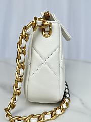 Fortok Chanel Hobo Bag in White AS3765 24x13.5x6cm - 4