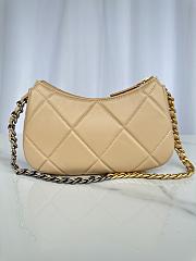Fortok Chanel Hobo Bag in Beige AS3765 24x13.5x6cm - 4