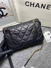 Fortok Chanel Coco Flap Black Bag Charms 14x22x8cm - 3
