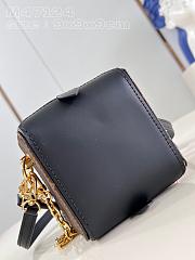 Fortok Louis Vuitton Dice Bag Monogram Coated Canvas M47124 9x9x9cm - 5