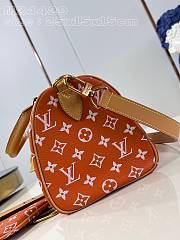 Fortok Louis Vuitton Speedy Bandoulière 25 Monogram Leather Bag Orange M24429 25x15x15cm - 2