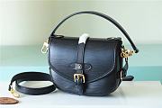 Fortok Louis Vuitton Saumur BB Bag Black M23469 20x16x7.5cm - 1