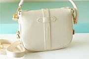 Fortok Louis Vuitton Saumur BB Bag White M23746 20x16x7.5cm - 5