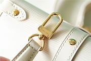 Fortok Louis Vuitton Saumur BB Bag White M23746 20x16x7.5cm - 2