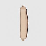 Fortok Gucci GG Super Mini Shoulder Bag Light Beige Leather 772794 21x13.5x3cm - 5