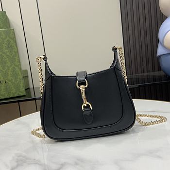 Fortok Gucci Jackie Notte Bag in Black 782889 19.5x18x3.5cm