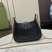 Fortok Gucci Jackie Notte Bag in Black 782889 19.5x18x3.5cm - 6