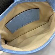 Fortok Gucci Jackie Notte Bag in Blue 782889 19.5x18x3.5cm - 4