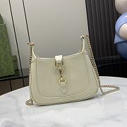Fortok Gucci Jackie Notte Bag in White 782889 19.5x18x3.5cm - 1