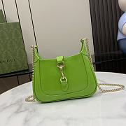 Fortok Gucci Jackie Notte Bag in Green 782889 19.5x18x3.5cm - 1