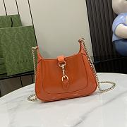 Fortok Gucci Jackie Notte Bag in Orange 782889 19.5x18x3.5cm - 1